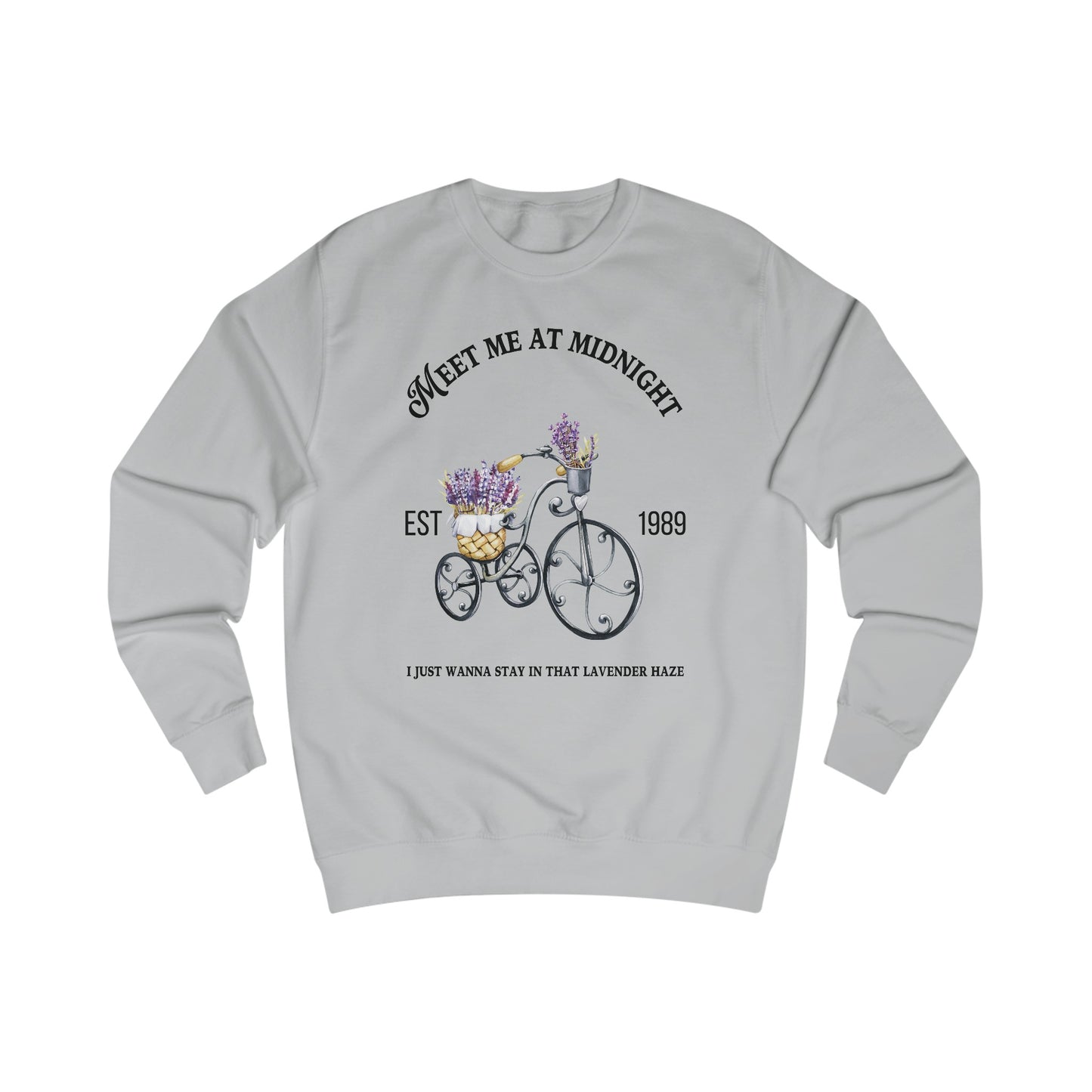 Taylor Swift Lavender Haze Sweatshirt Heather Grey