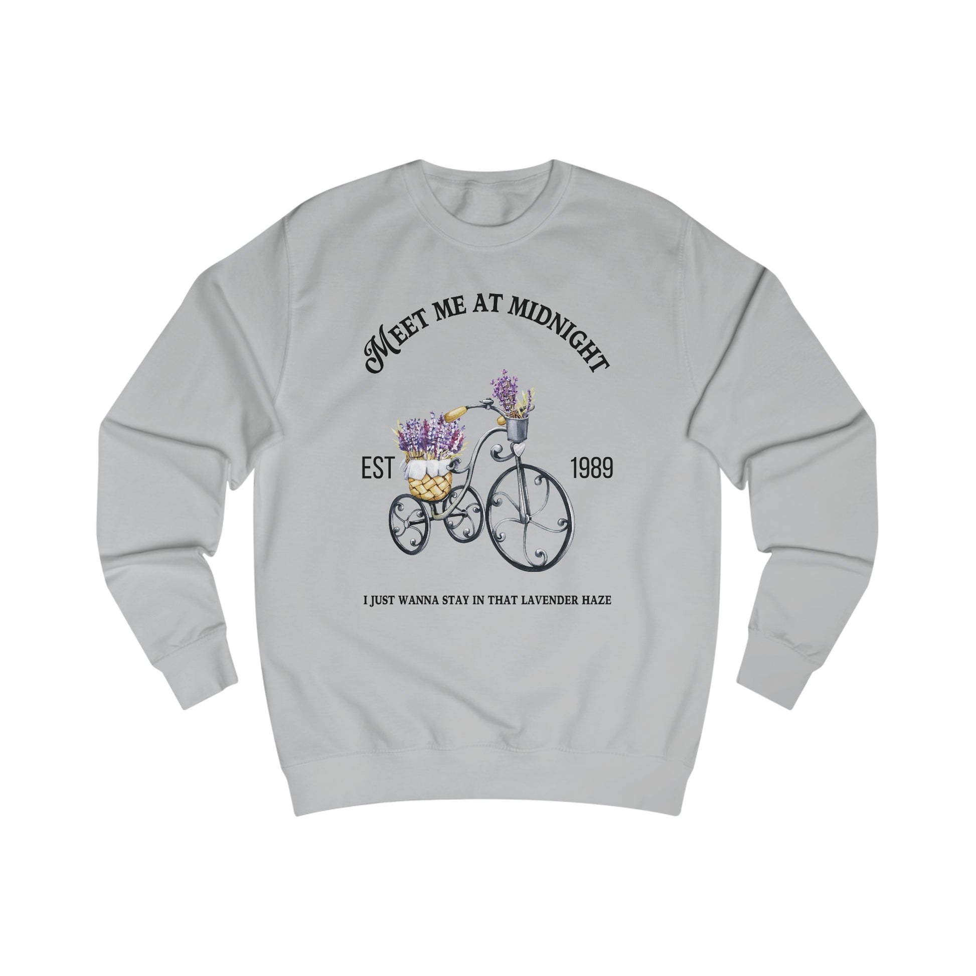 Taylor Swift Lavender Haze Sweatshirt Heather Grey