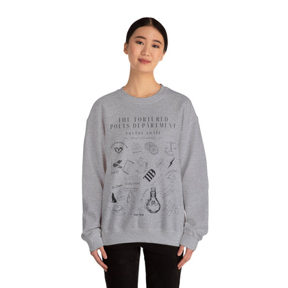 Taylor Swift TTPD Tracklist Sweatshirt