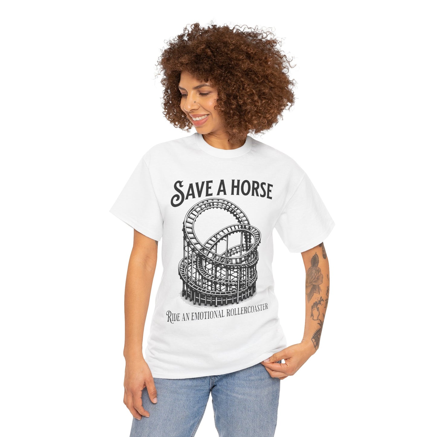 Save a Horse Ride an Emotional Rollercoaster T-shirt