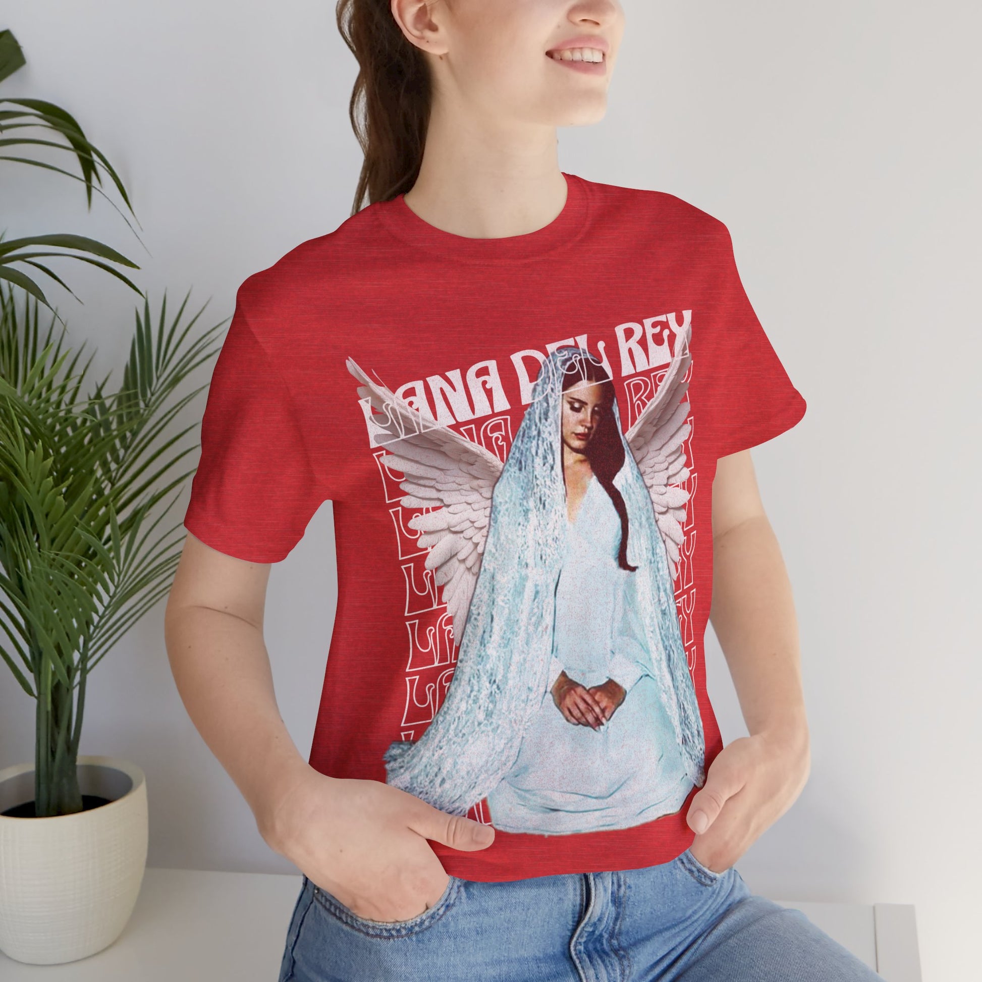 Lana Del Rey T-Shirt Heather Red