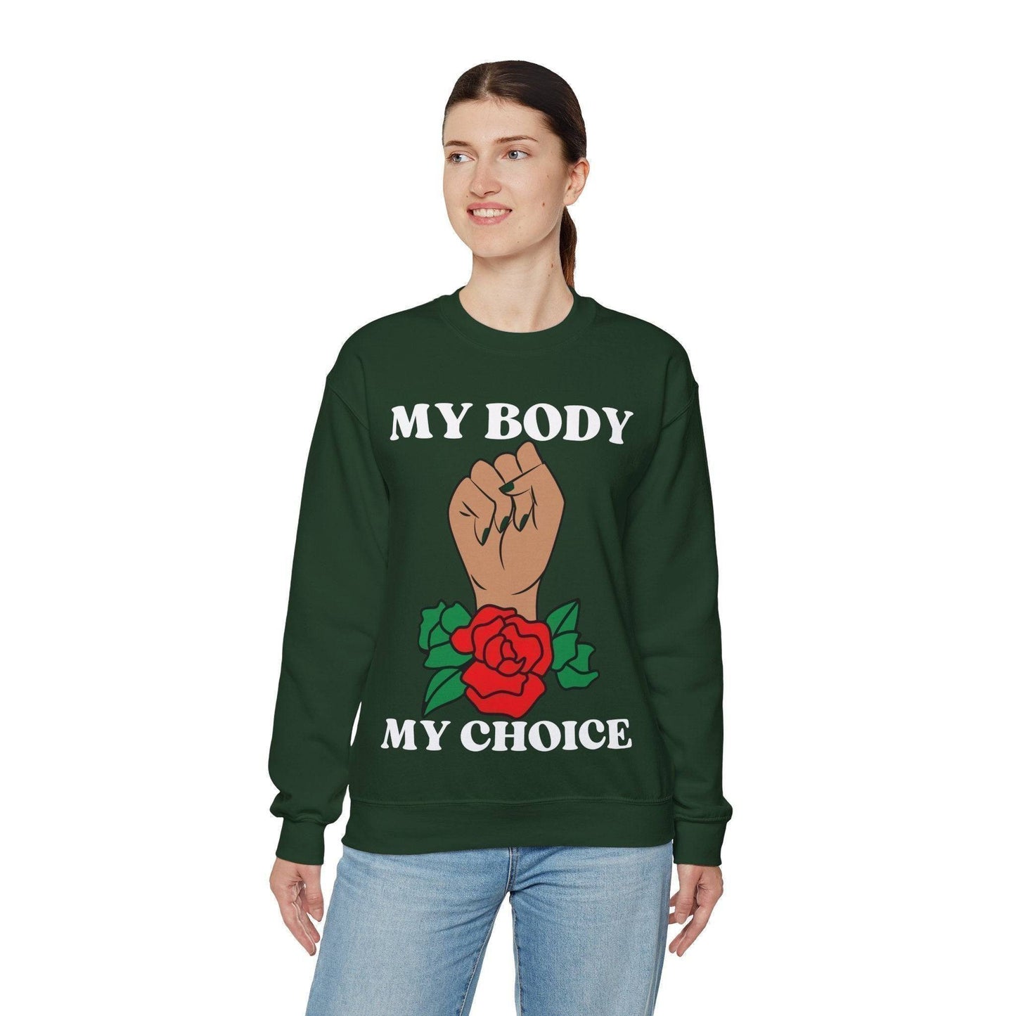 My Body, My Choice Crewneck Sweatshirt