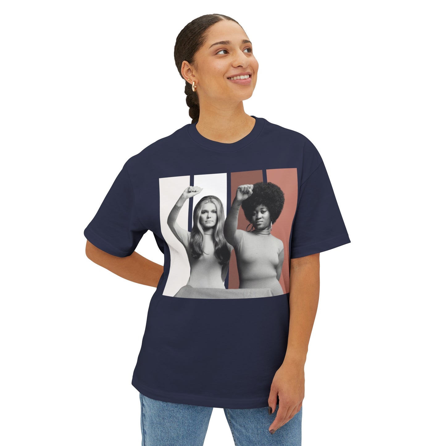 Feminist Icon T-Shirt Navy