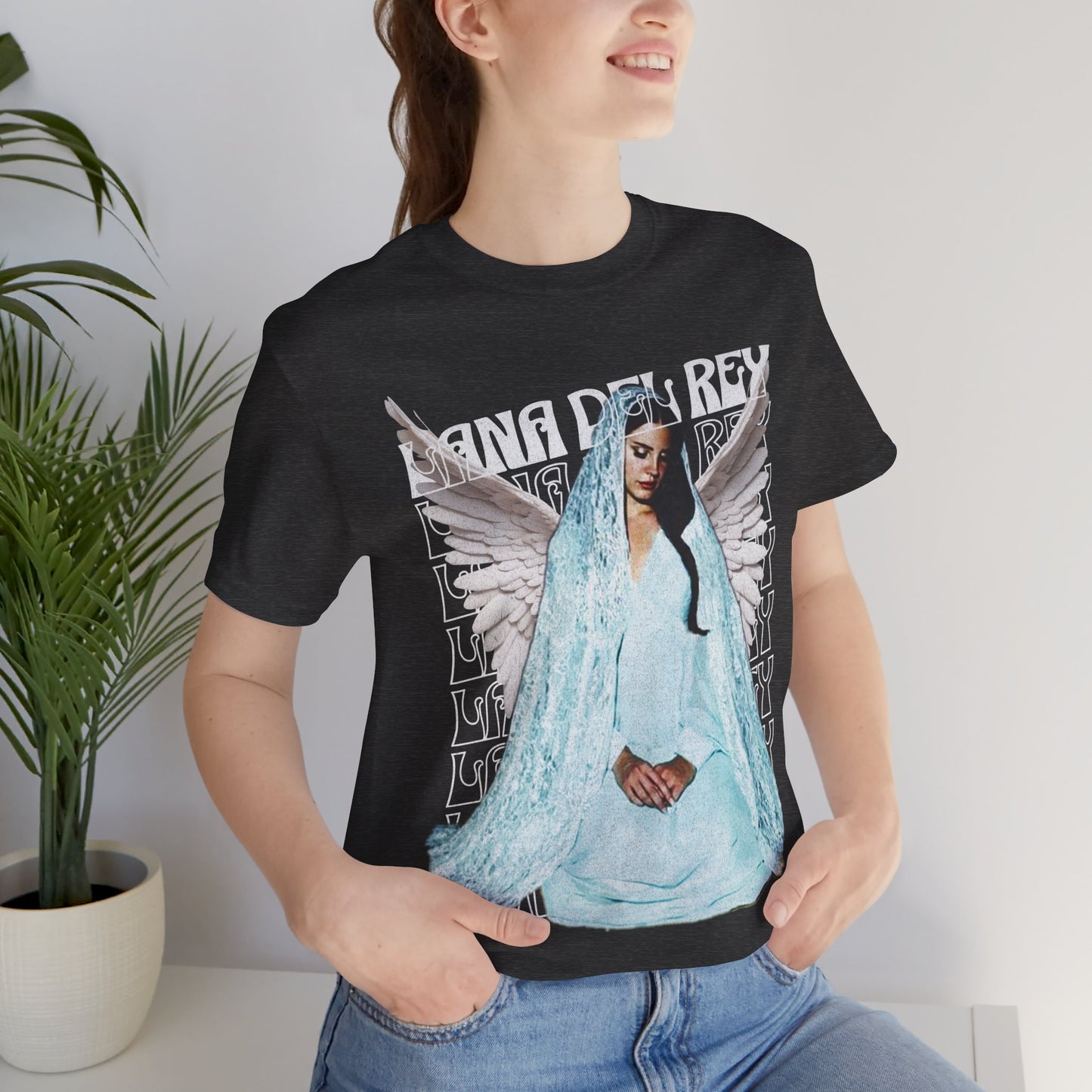 Lana Del Rey T-Shirt Dark Grey Heather