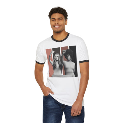 Feminist Icon Retro Ringer Tee