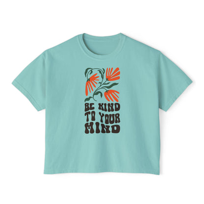 Be Kind to Your Mind Tee Chalky Mint