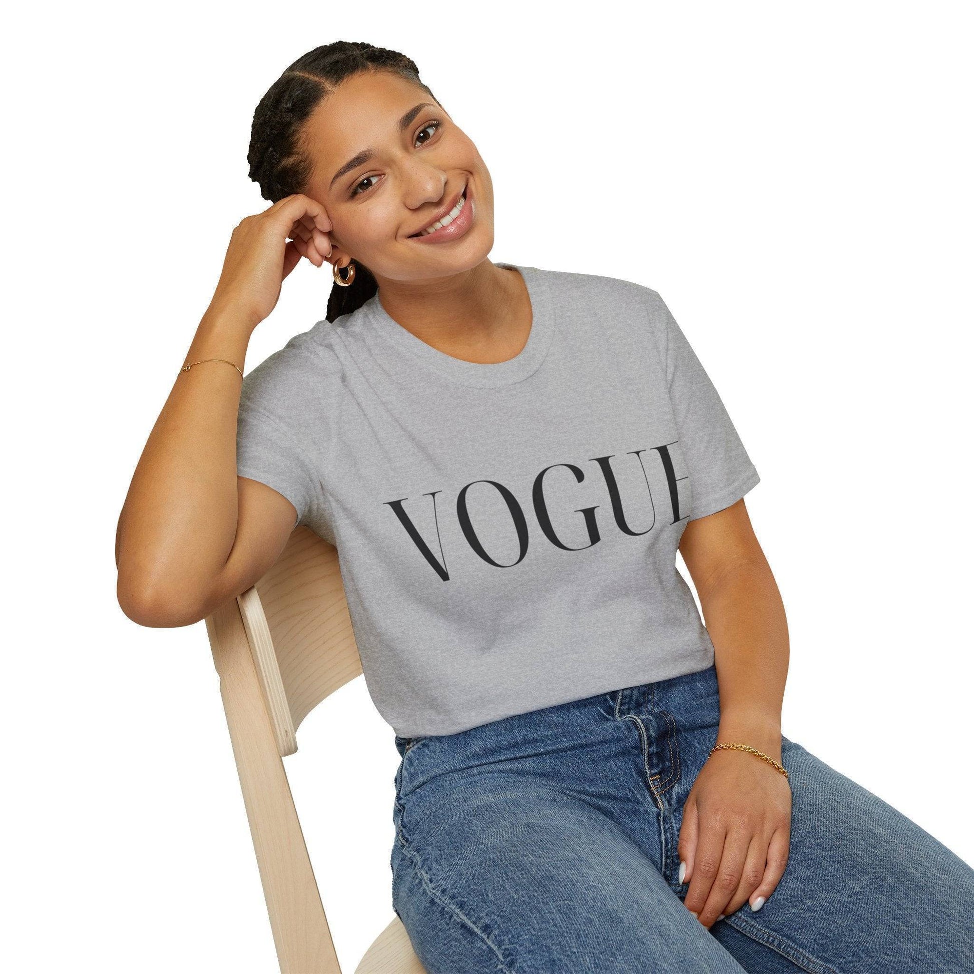 Vogue T-Shirt Sport Grey