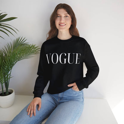 Vogue Crewneck Sweatshirt Black
