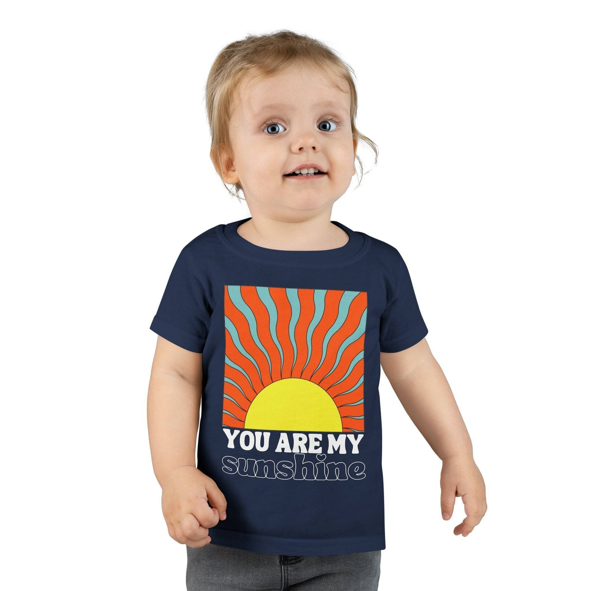 You are my Sunshine Toddler T-shirt Navy 3T