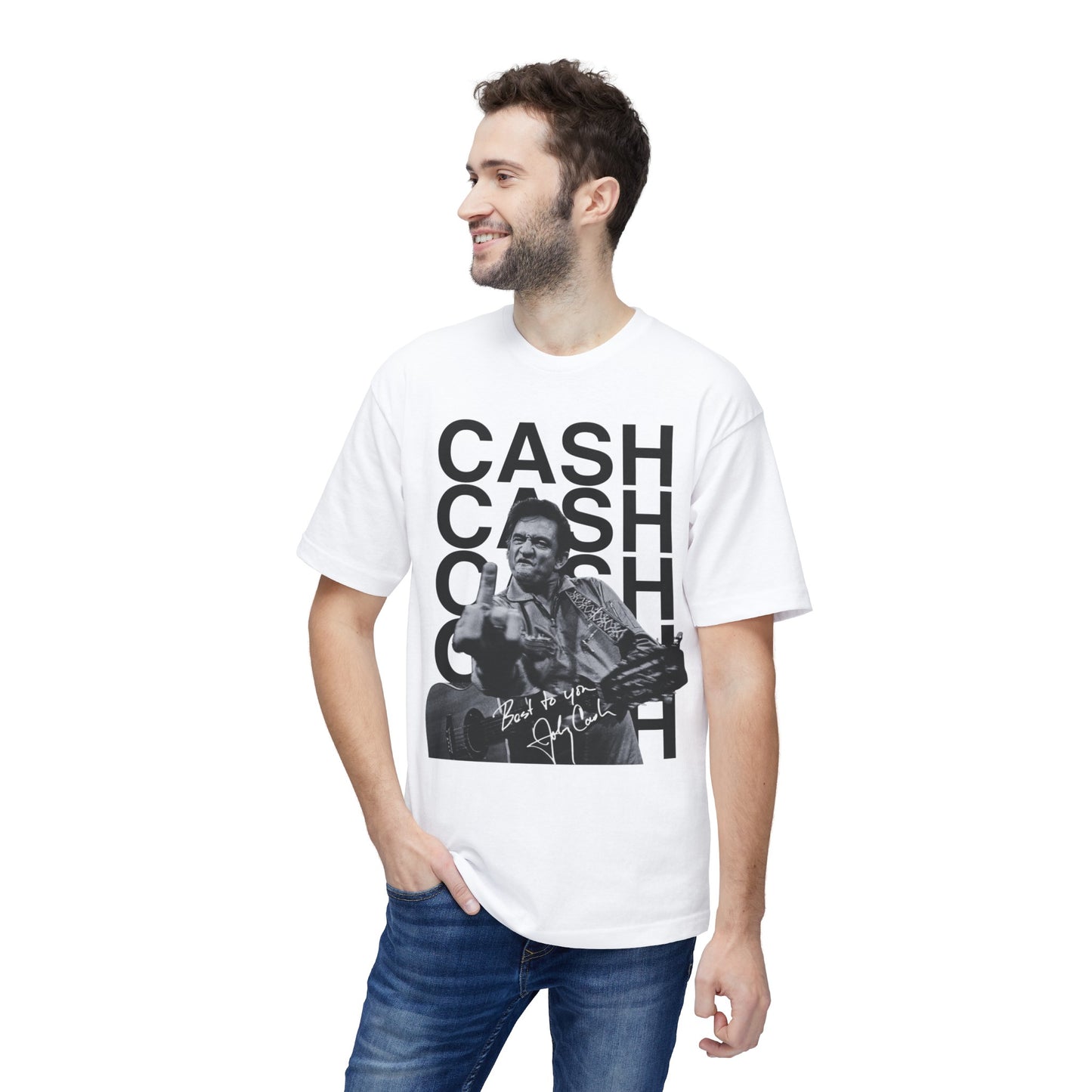 Johnny Cash T-shirt White
