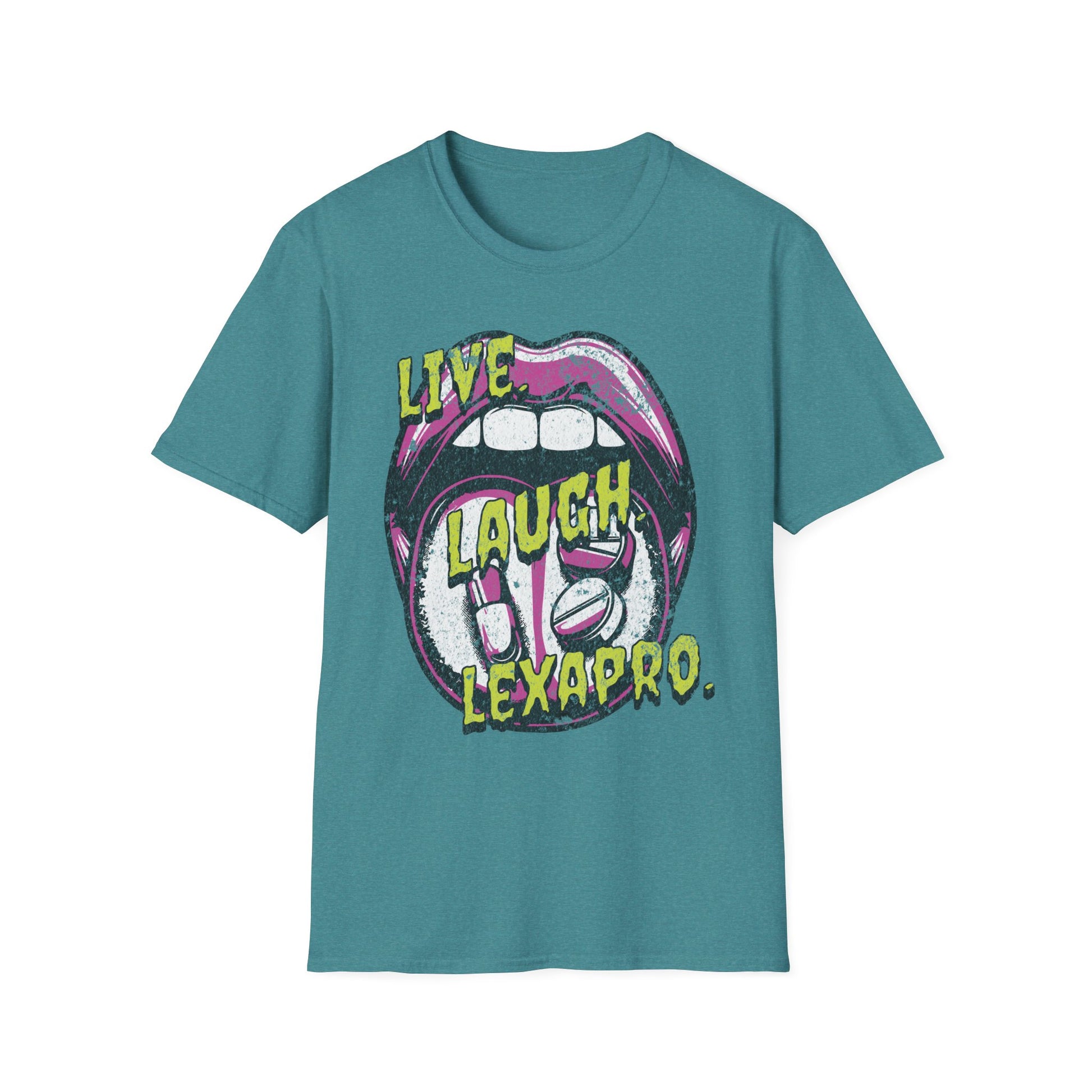 Live Laugh Lexapro | Unisex Softstyle T-Shirt