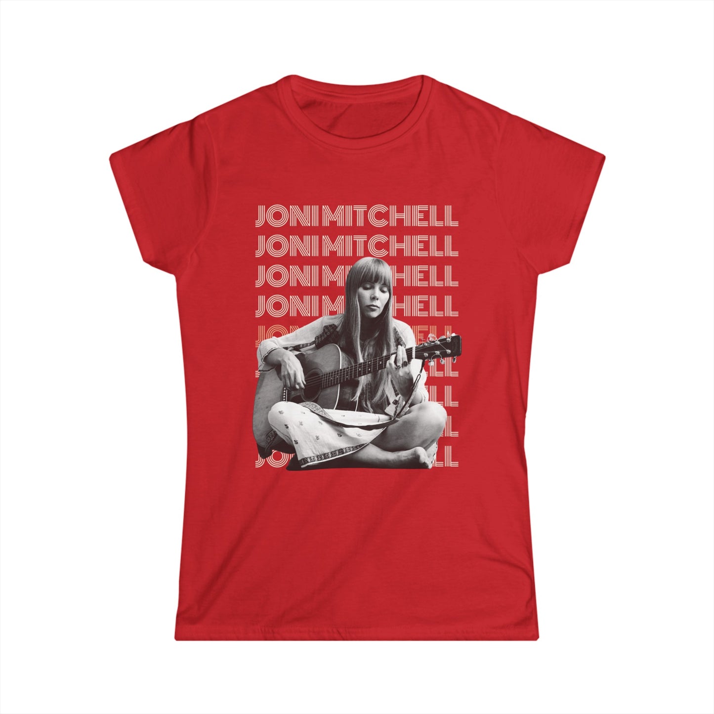 Joni Mitchell T-Shirt Red