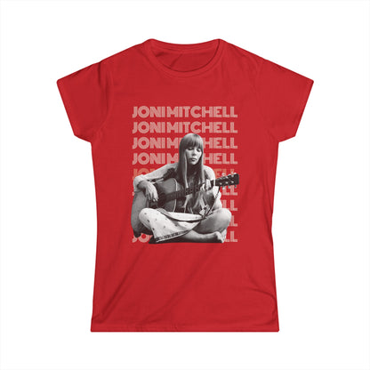 Joni Mitchell T-Shirt Red