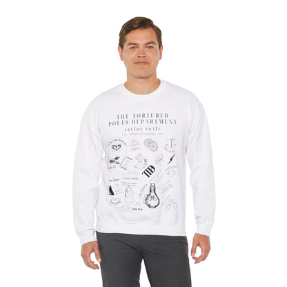 Taylor Swift TTPD Tracklist Sweatshirt