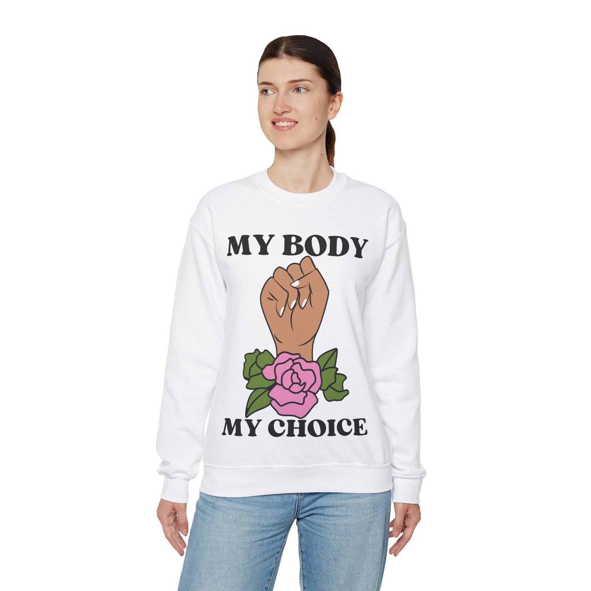 My Body, My Choice Crewneck Sweatshirt