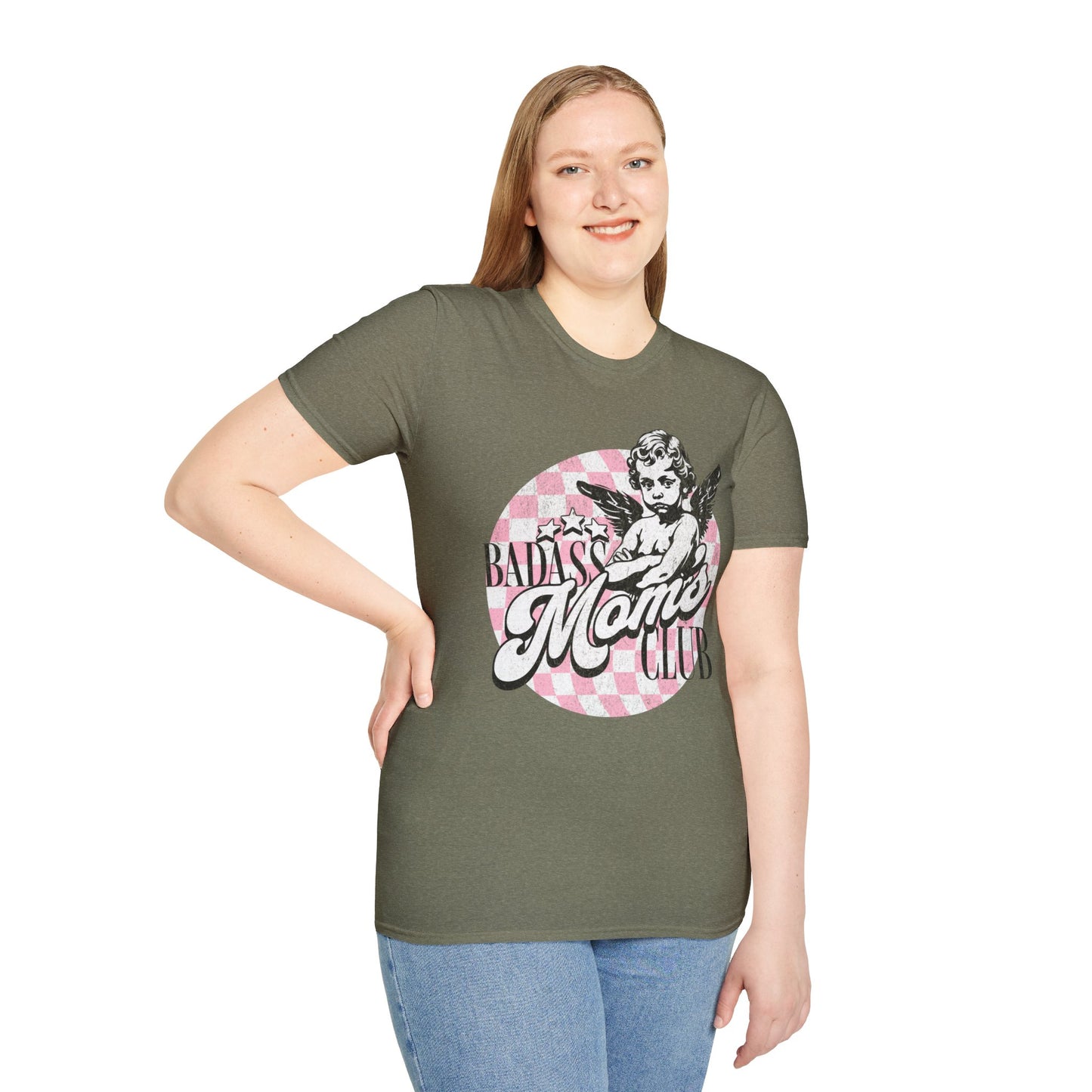 Badass Mom's Club Unisex Softstyle T-Shirt