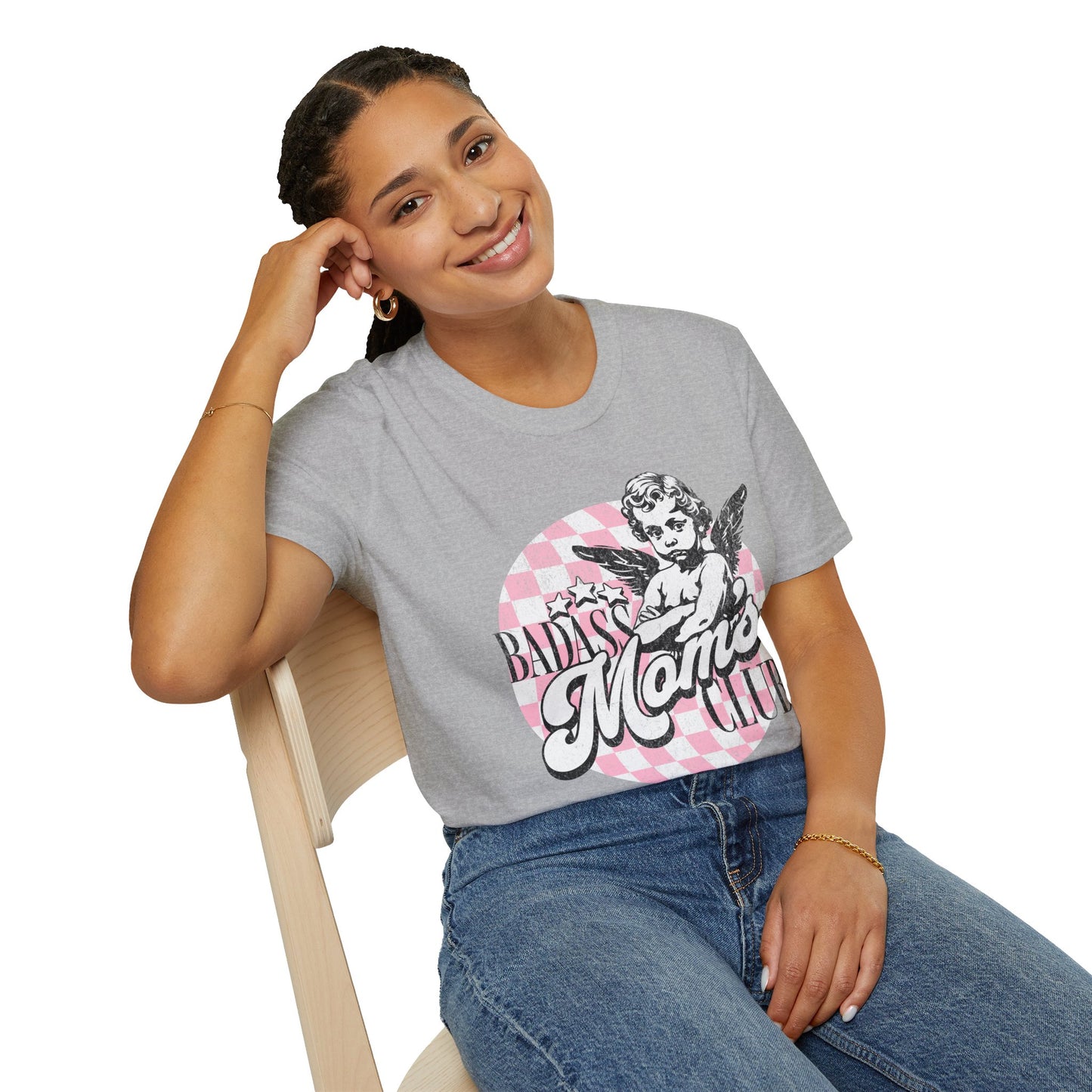 Badass Mom's Club Unisex Softstyle T-Shirt