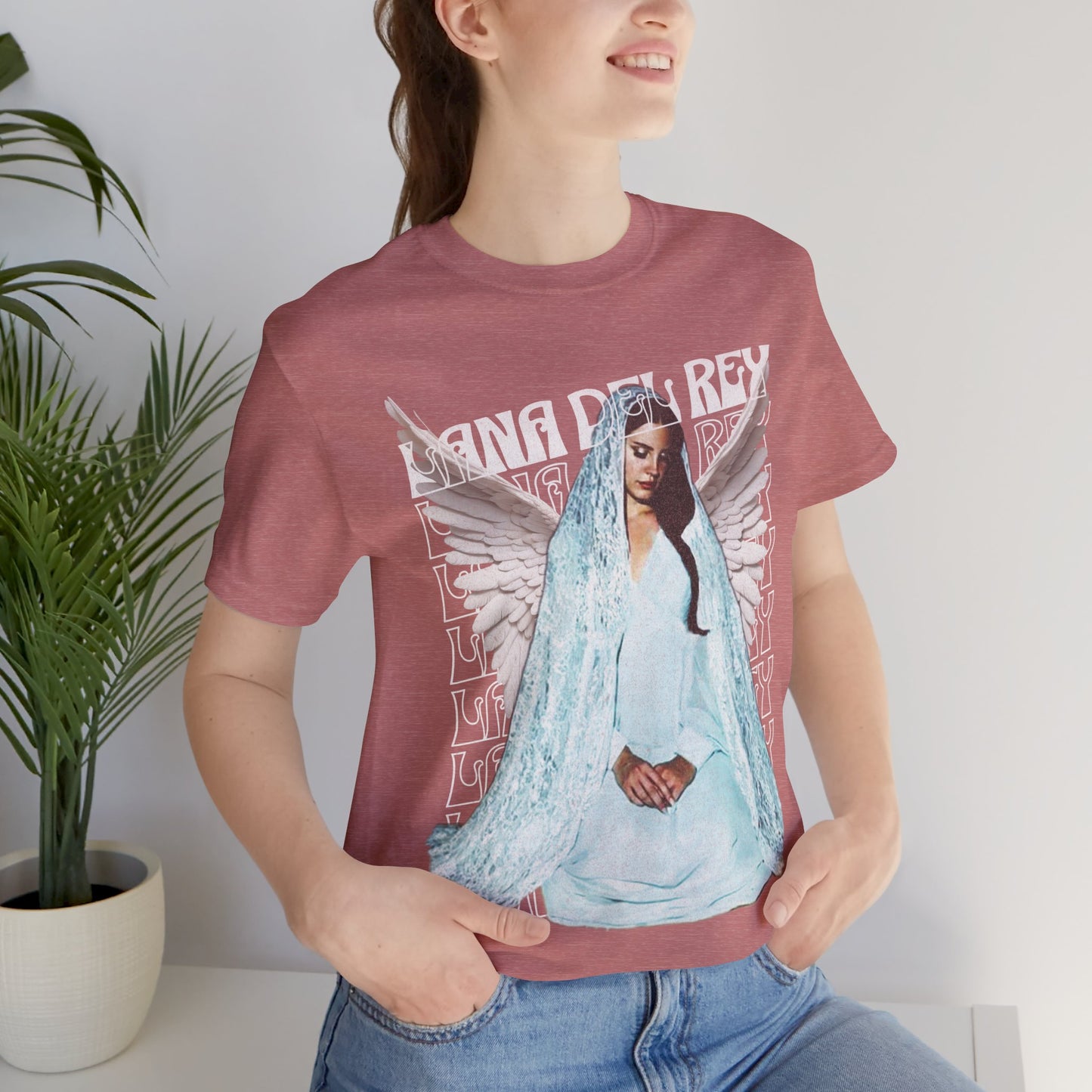 Lana Del Rey T-Shirt Heather Mauve