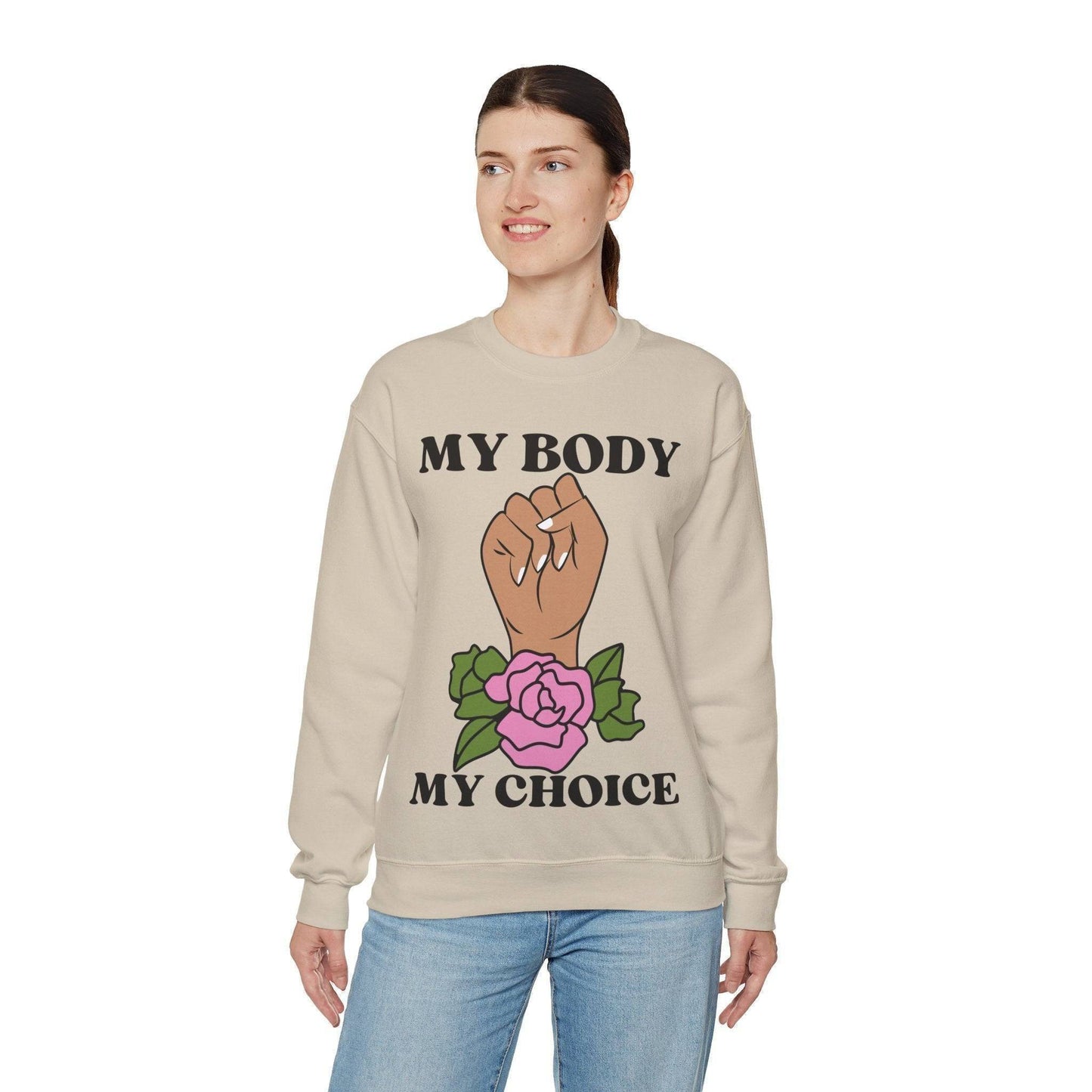 My Body, My Choice Crewneck Sweatshirt