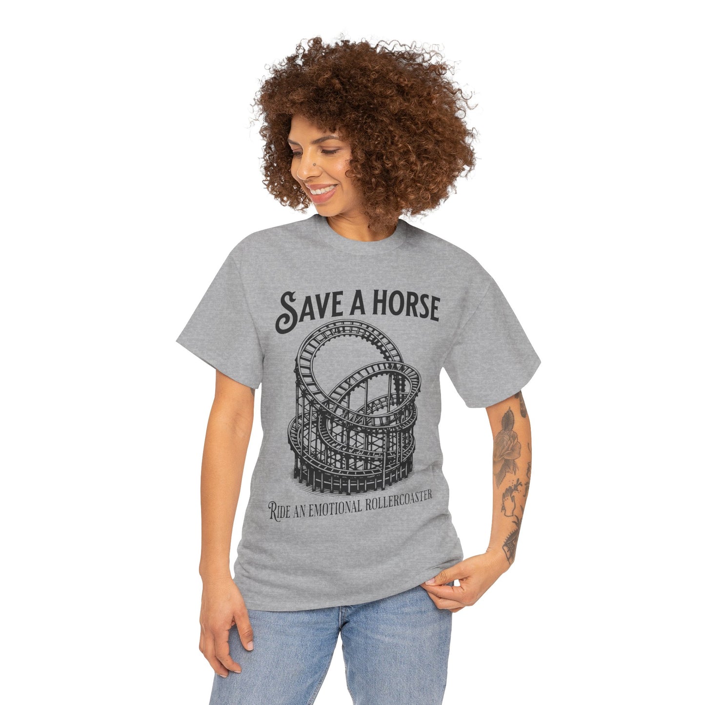 Save a Horse Ride an Emotional Rollercoaster T-shirt