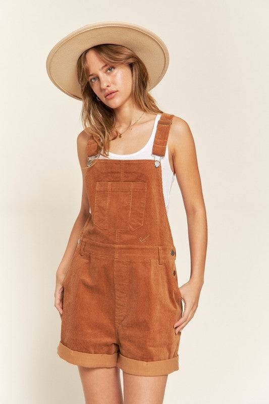 Corduroy Overalls CARMEL