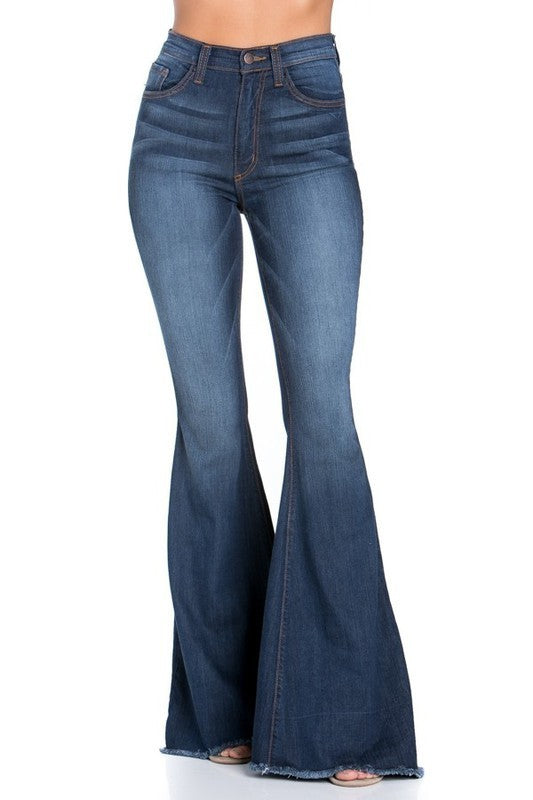 Logan Bell Bottom Jean- Inseam 32 dark