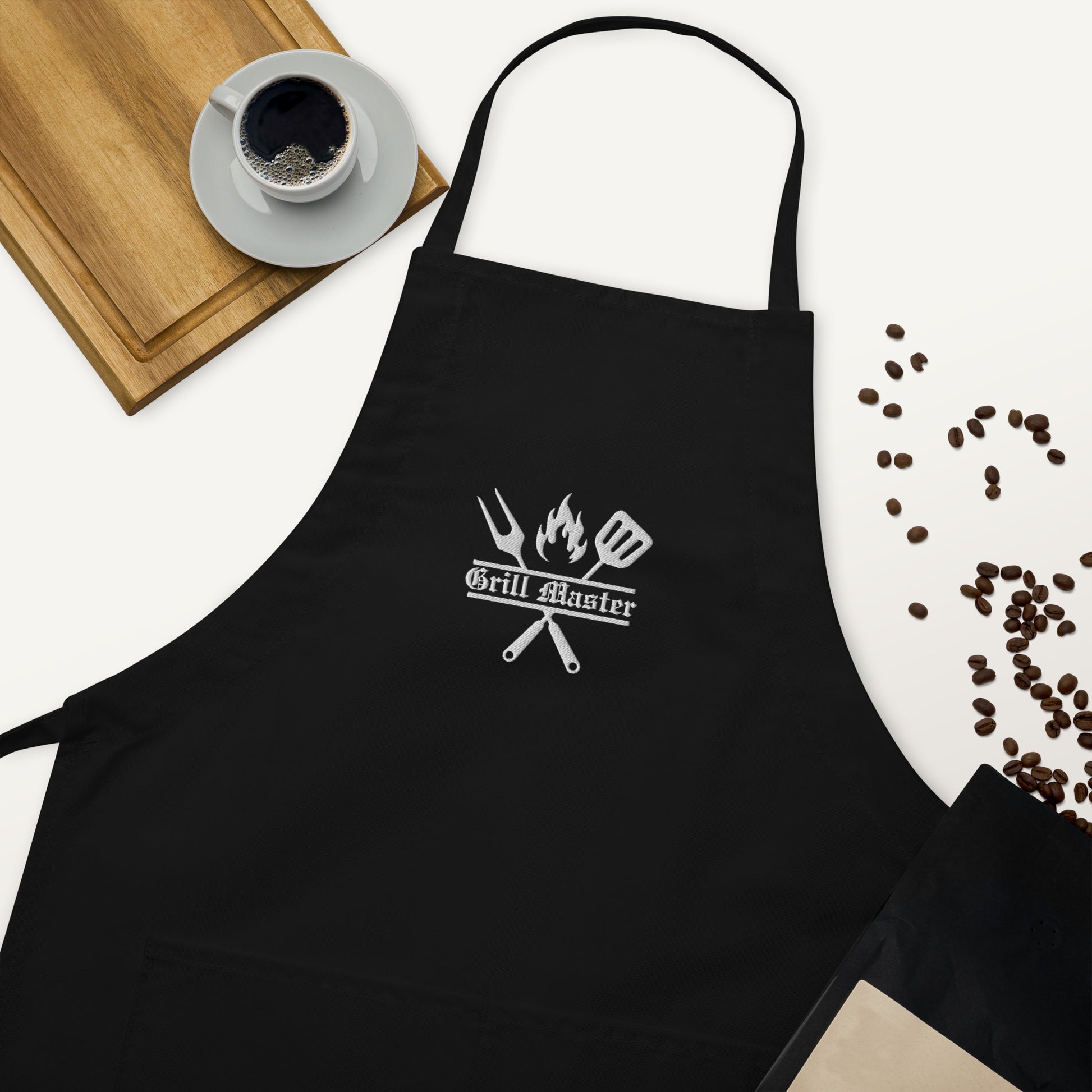 Grill Master Fathers Day Embroidered Apron