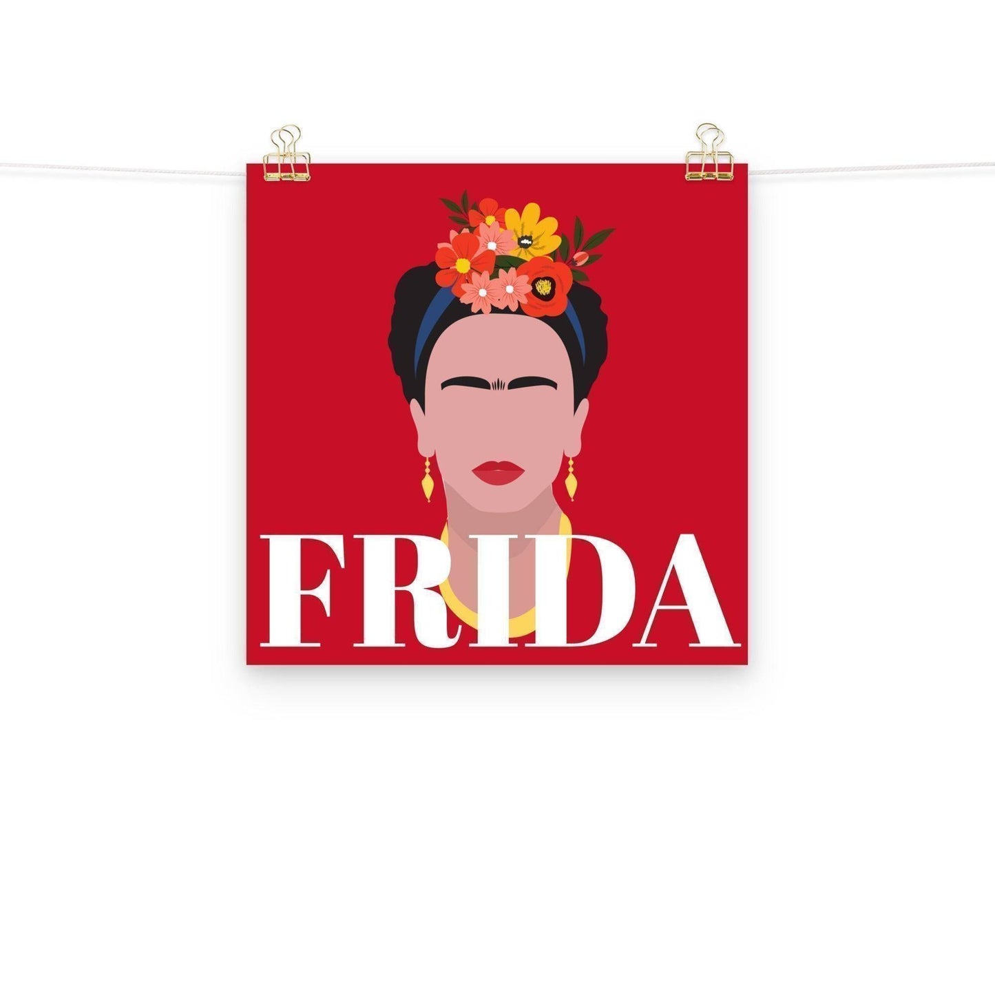 Frida Kahlo Poster 14″×14″