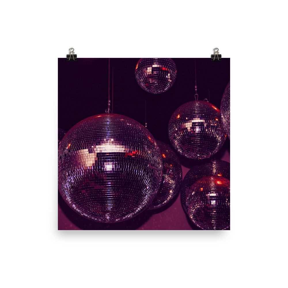 Disco Fever Poster 10″×10″