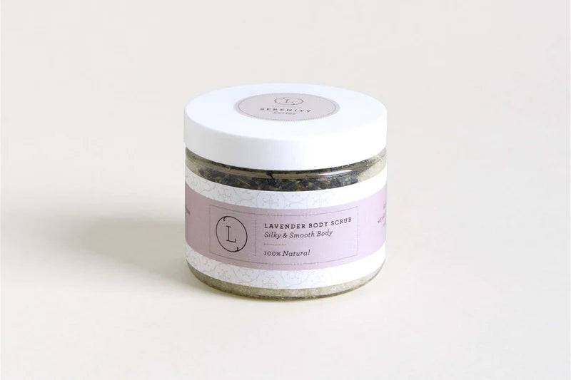 Lavender Body Salt Scrub