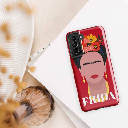 Frida Kahlo Tough case Samsung® Glossy Samsung Galaxy S21 Plus