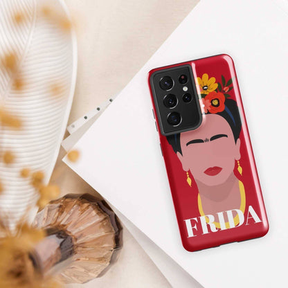 Frida Kahlo Tough case Samsung® Glossy Samsung Galaxy S21 Ultra