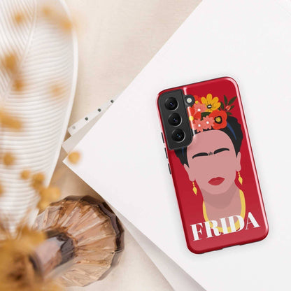 Frida Kahlo Tough case Samsung® Glossy Samsung Galaxy S22