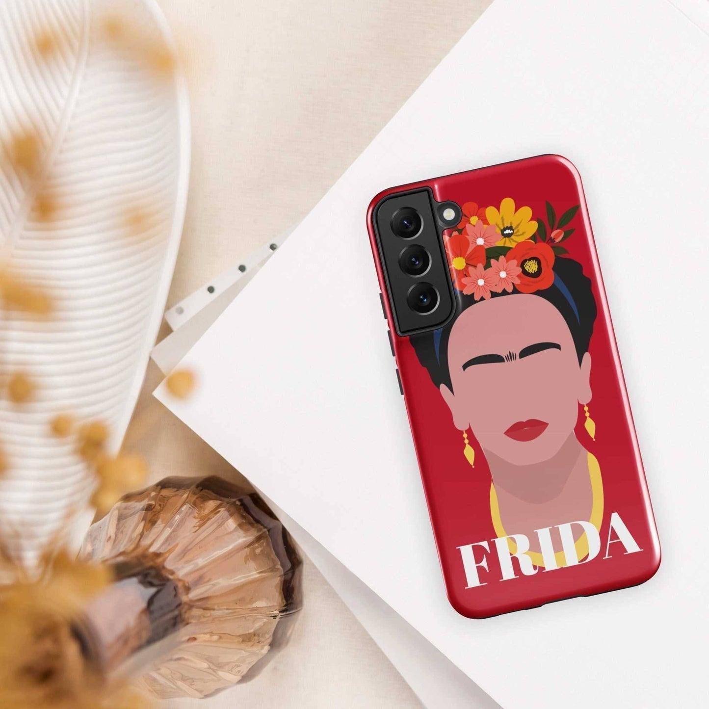 Frida Kahlo Tough case Samsung® Glossy Samsung Galaxy S22 Plus
