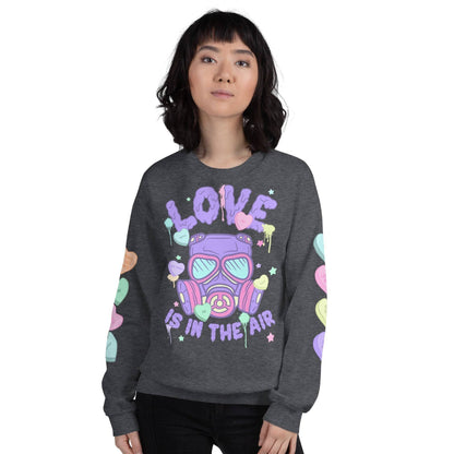 Love is in The Air Sweatshirt Dark Heather