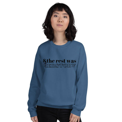 Herstory Sweatshirt Indigo Blue