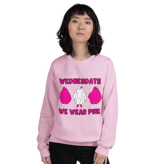 Wednesdays We Wear Pink Sweatshirt