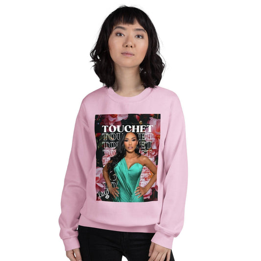 Monica Garcia Touchet Sweatshirt Light Pink