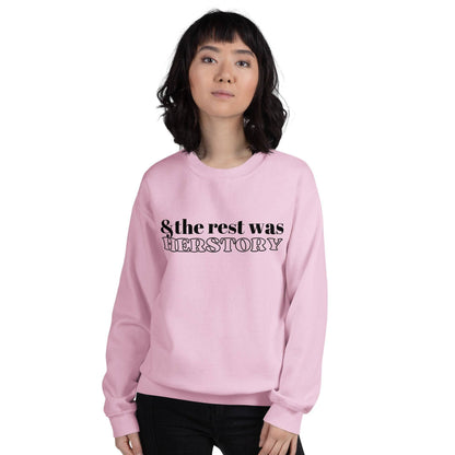 Herstory Sweatshirt Light Pink
