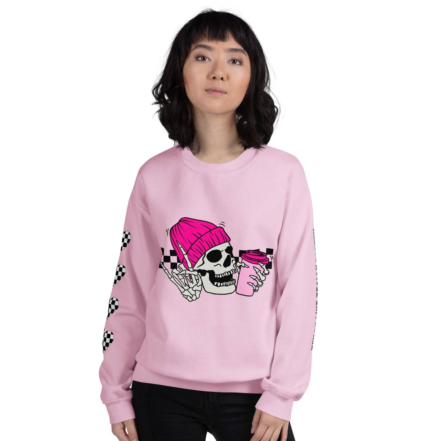 Mean Girls I'm a Cool Mom Sweatshirt Light Pink
