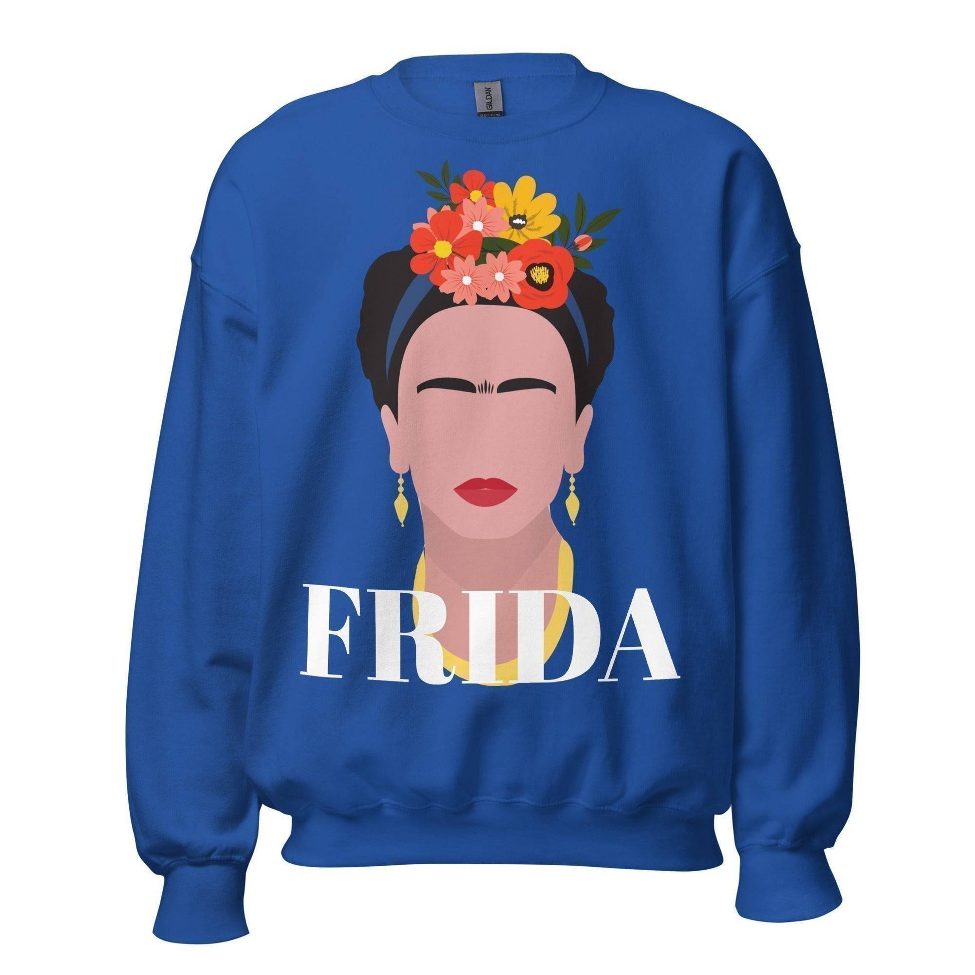 Frida Kahlo Sweatshirt Royal