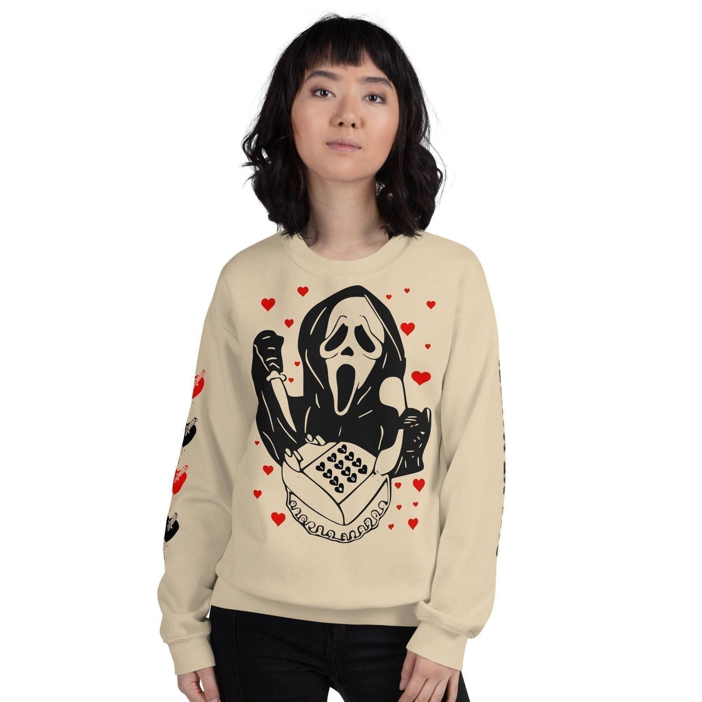 Call Me, Maybe? Scream Sweatshirt Sand