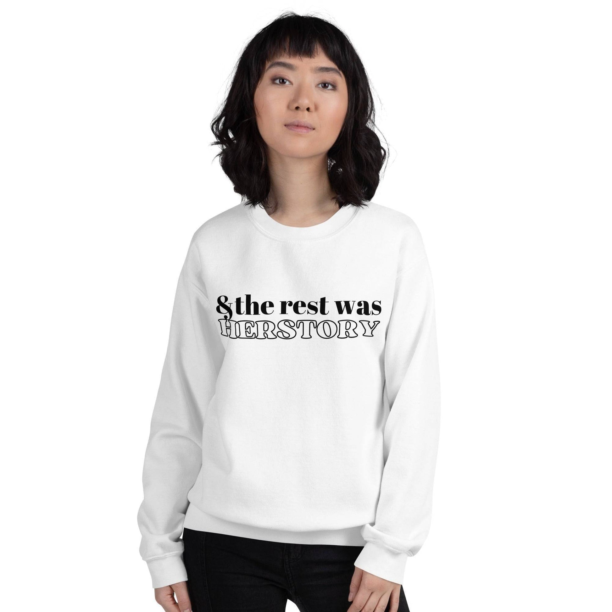 Herstory Sweatshirt White