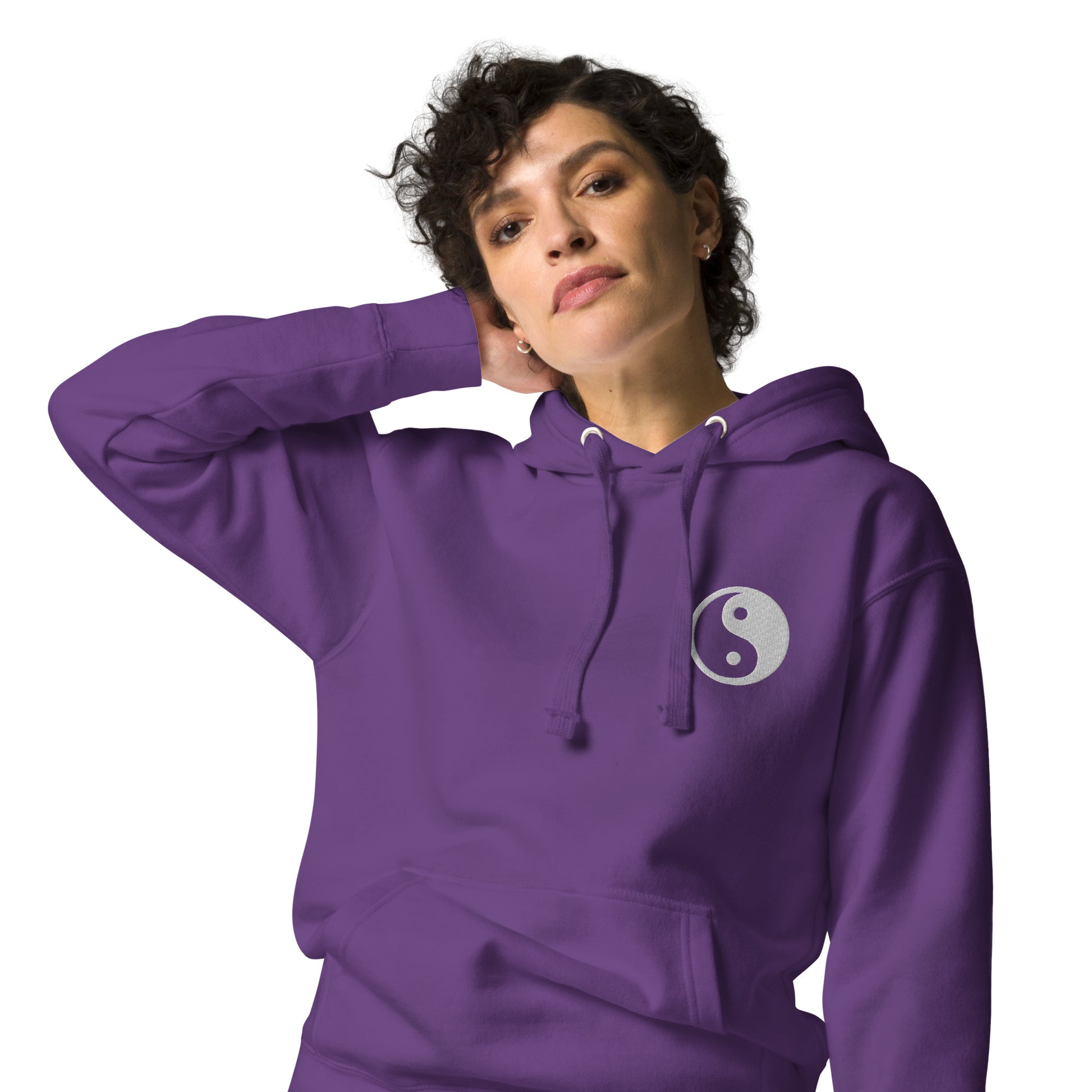 Be a Kind Person Hoodie Purple
