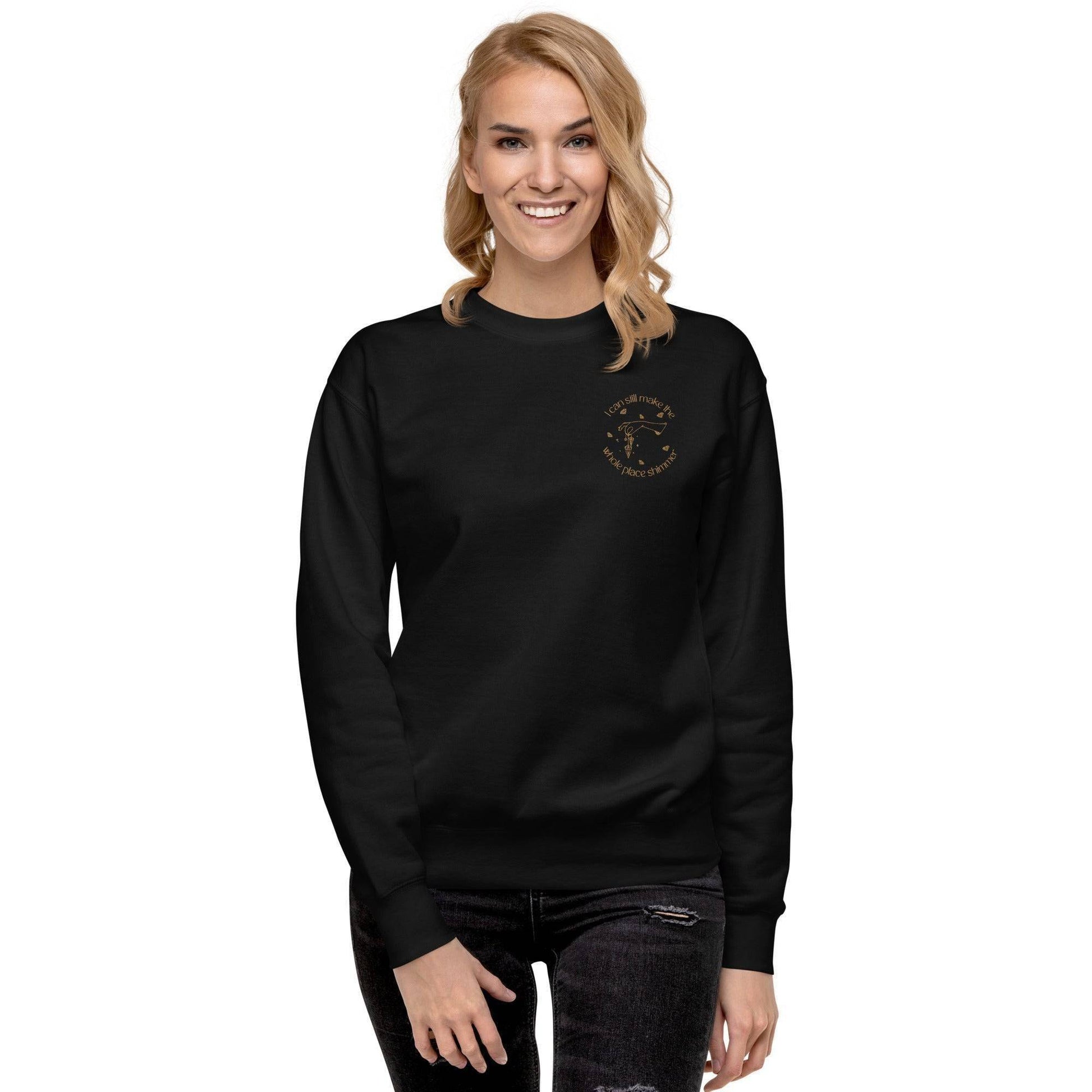 Taylor Swift Bejeweled Embroidered Sweatshirt