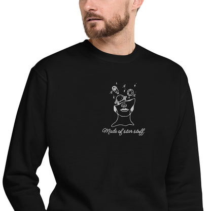 Made of Star Stuff Embroidered Sweatshirt