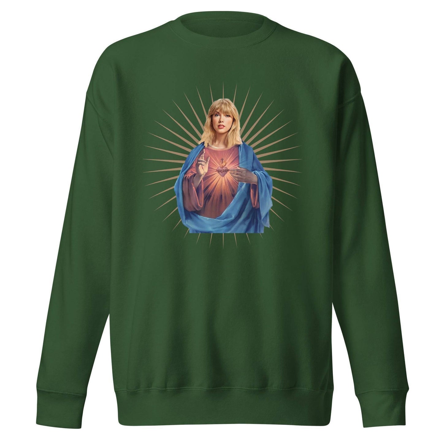 Taylor Swift Sweatshirt Forest Green