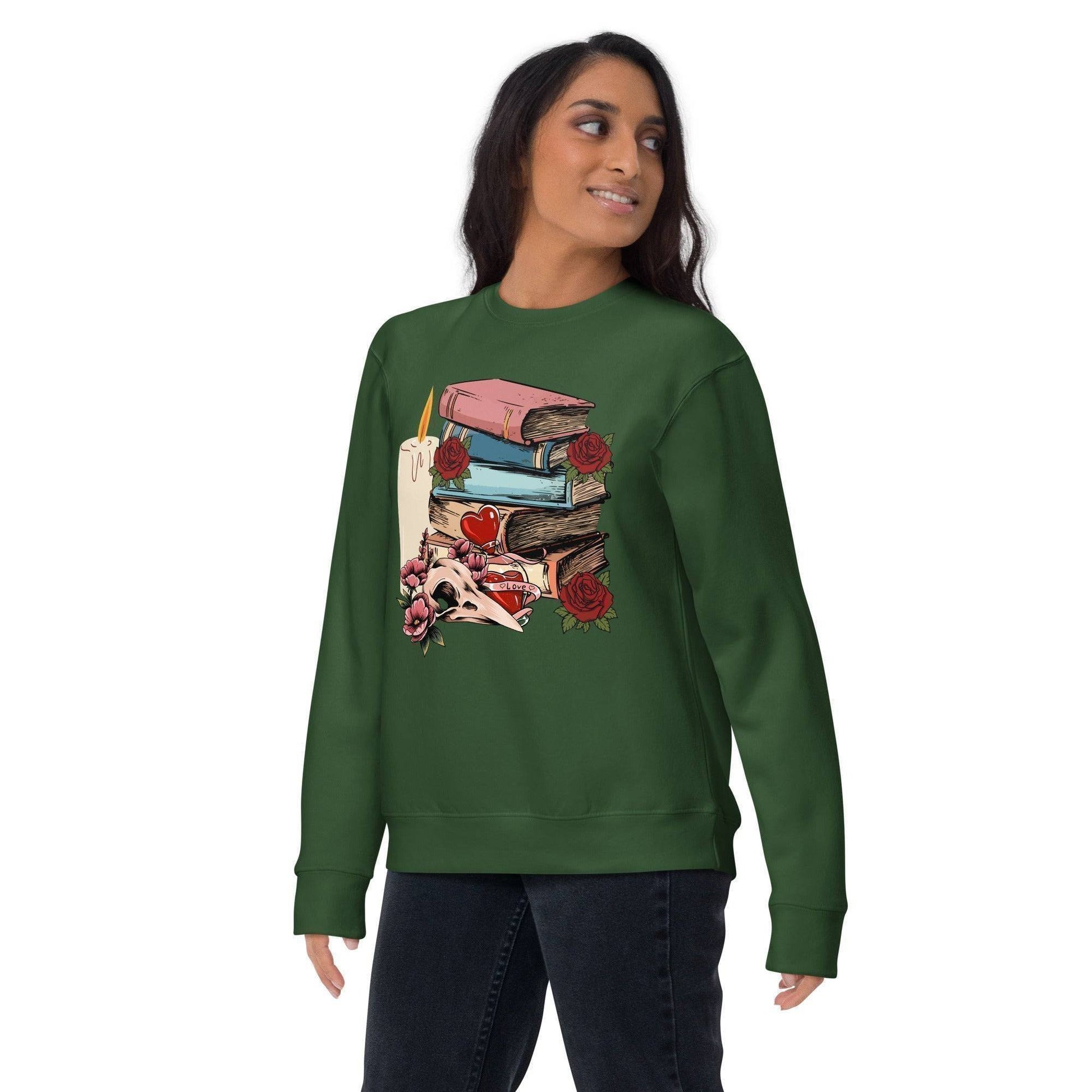 I Put a Spell on You Sweatshirt Forest Green