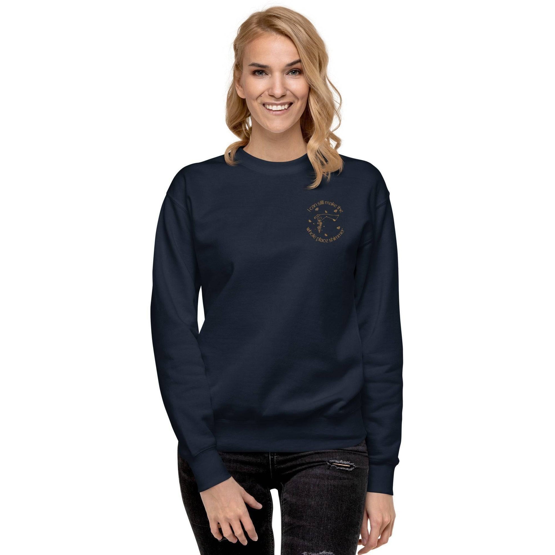 Taylor Swift Bejeweled Embroidered Sweatshirt