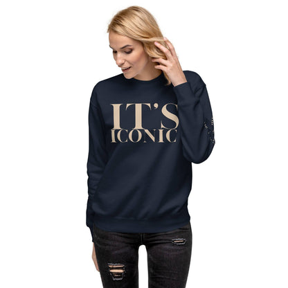 Kim Kardashian It's Iconic Sweatshirt Navy Blazer